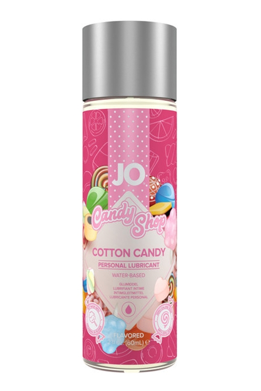 Гель на водной основе "JO Candy Shop" с ароматом и вкусом сахарной ваты, 60ml 